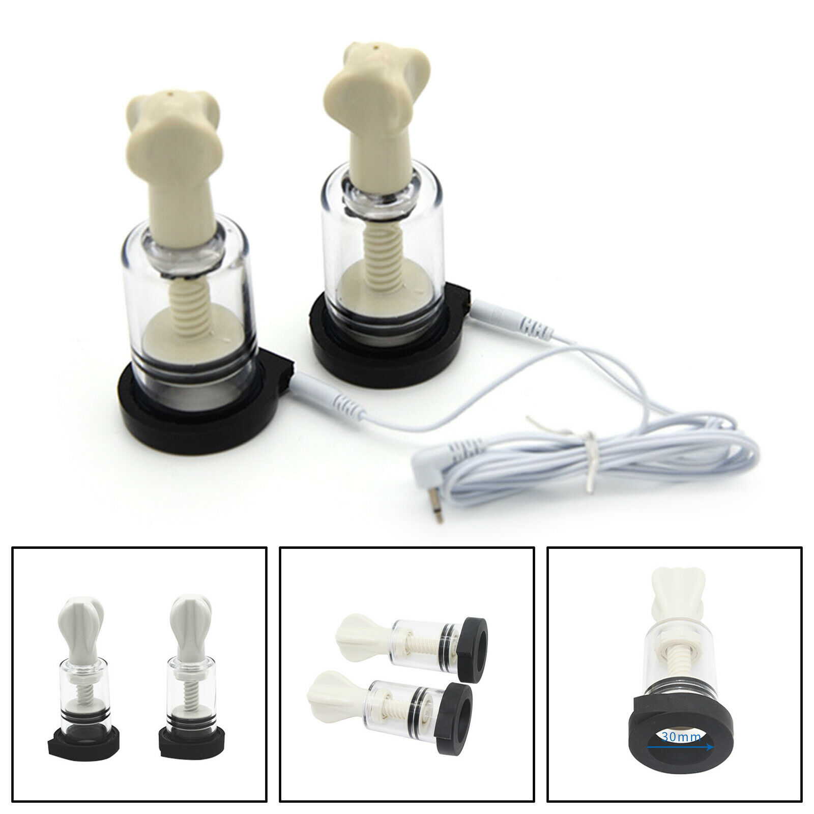 Breast Pump - Sucker Pump Massager Electro Shock Nipple