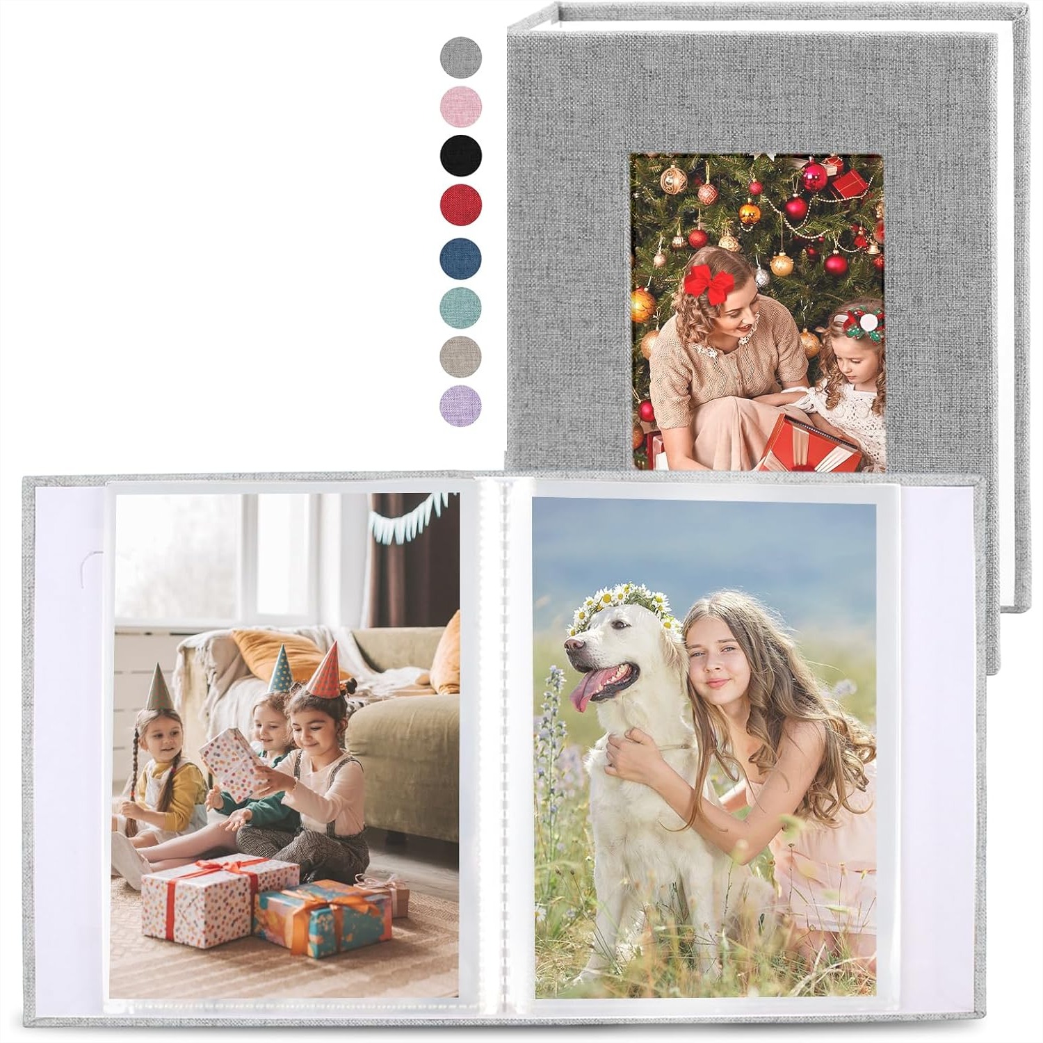 2 Pack Photo Album 4x6 Linen C – Baby Products Pictures recenzja i cena
