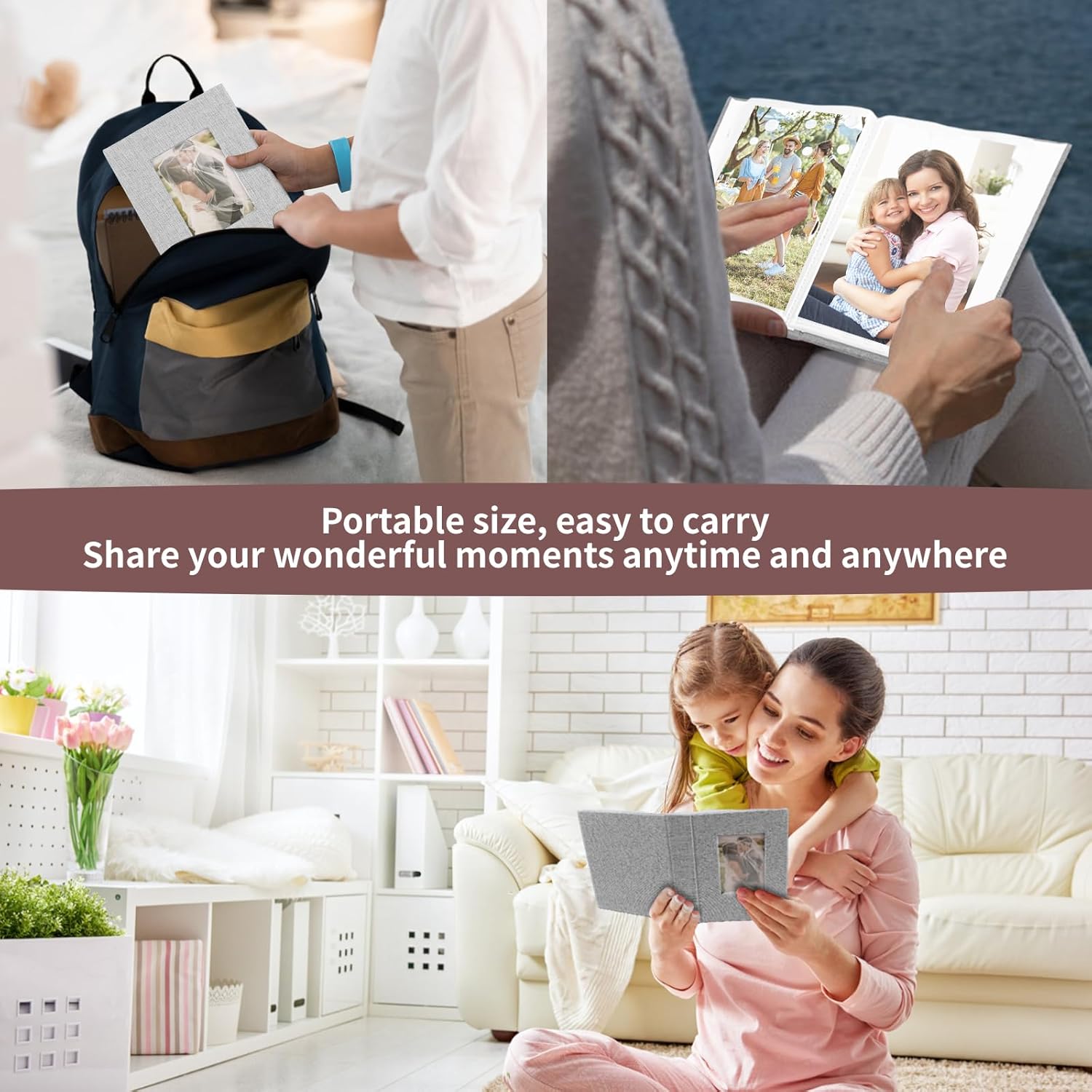 2 Pack Photo Album 4x6 Linen C – Baby Products Pictures recenzja i cena