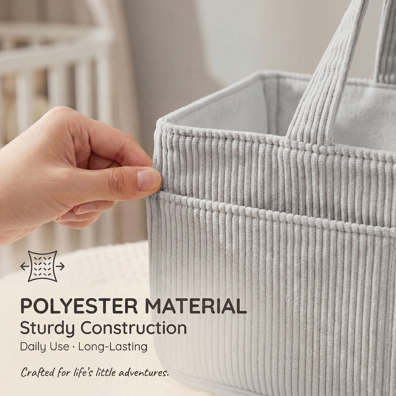 Portable Baby Diaper Caddy Org – Baby Products Basket recenzja i cena