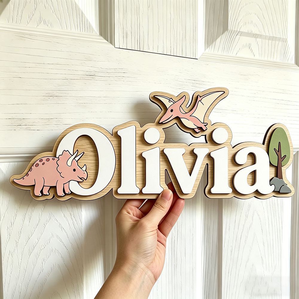 Personalized Dinosaur Name Sig – Baby Gate Stairs recenzja i cena
