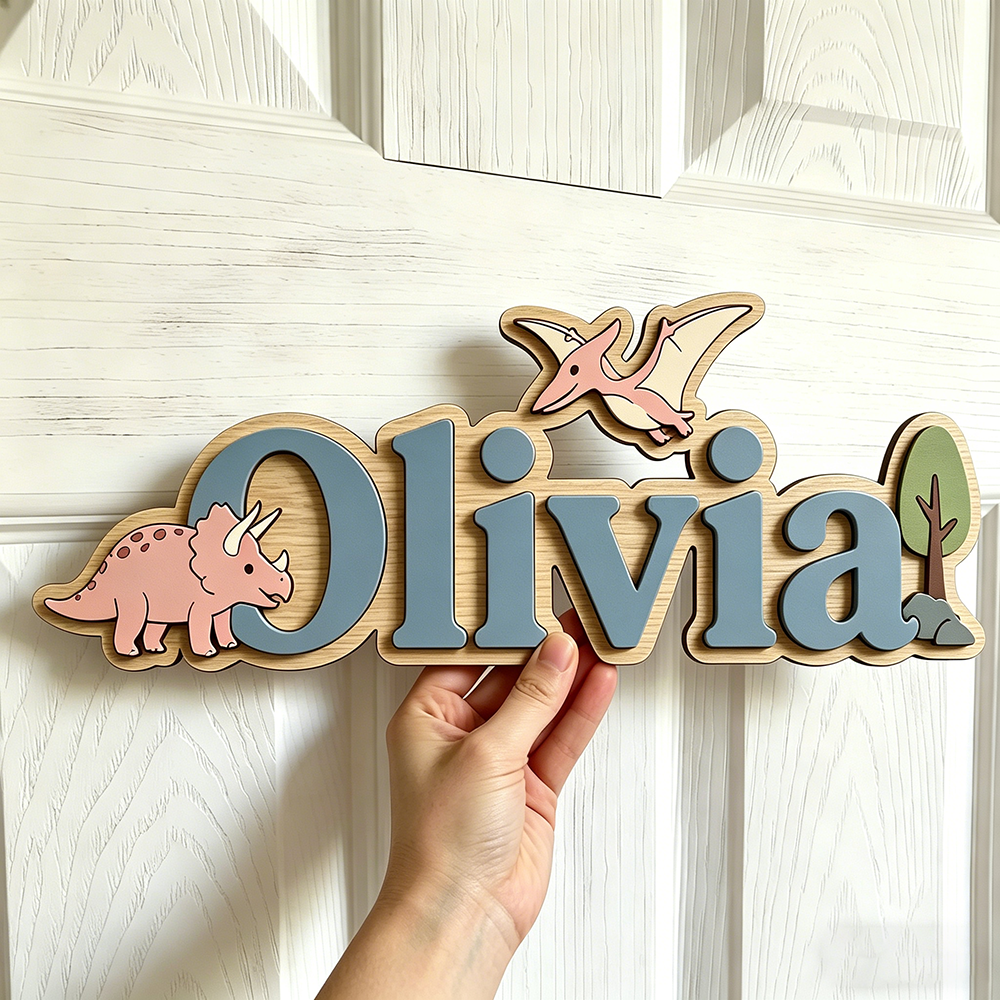 Personalized Dinosaur Name Sig – Baby Gate Stairs recenzja i cena