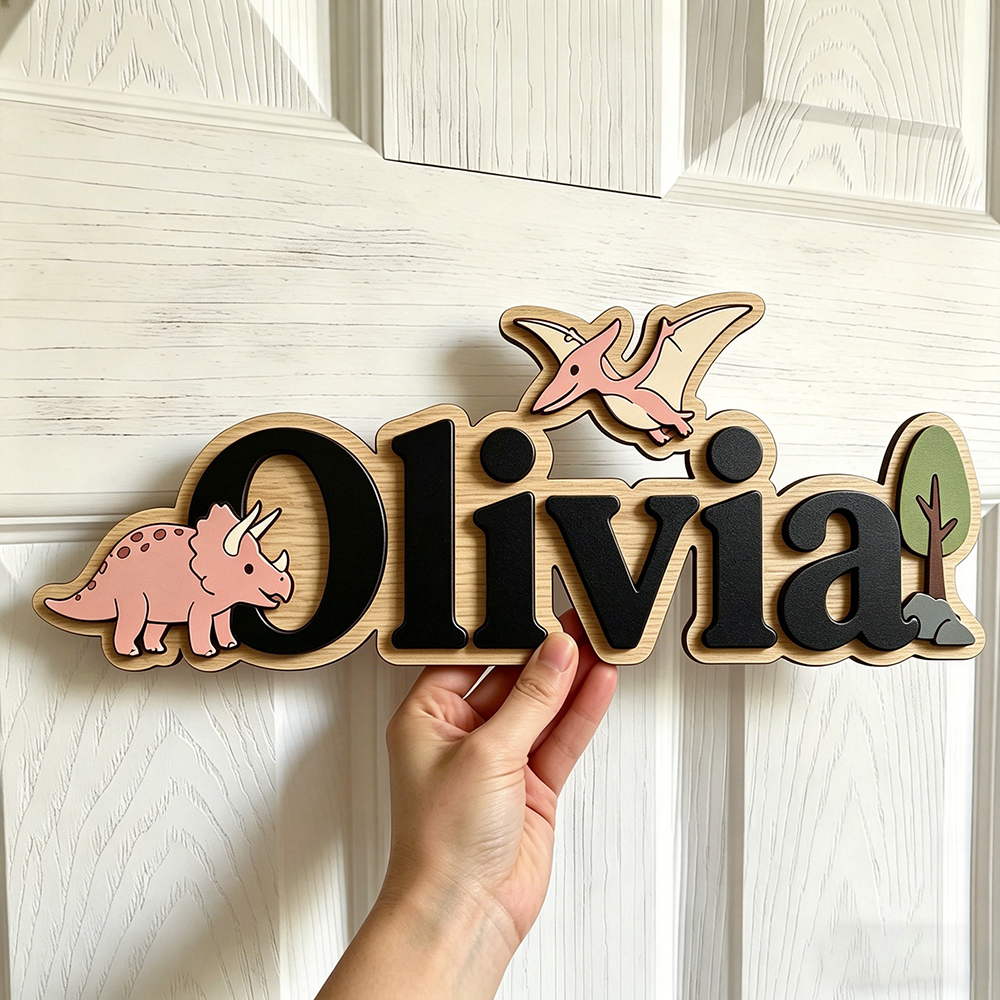 Personalized Dinosaur Name Sig – Baby Gate Stairs recenzja i cena