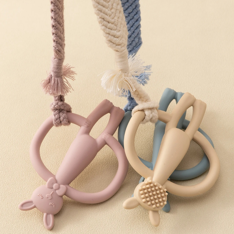 Color Kids 1PC Silicone Teethe – Baby Products Rabbit recenzja i cena