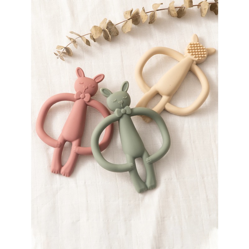Color Kids 1PC Silicone Teethe – Baby Products Rabbit recenzja i cena