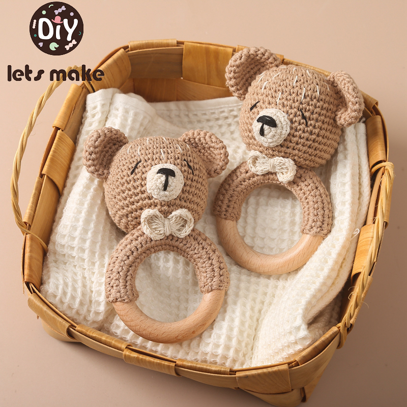1Pc Baby Wooden Rattle Toys Wo – Baby Products Rabbit recenzja i cena