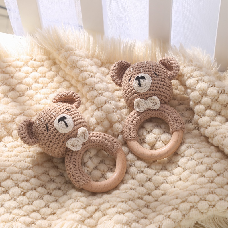 1Pc Baby Wooden Rattle Toys Wo – Baby Products Rabbit recenzja i cena