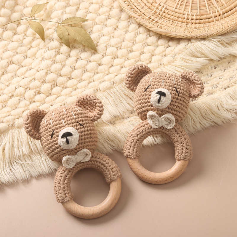 1Pc Baby Wooden Rattle Toys Wo – Baby Products Rabbit recenzja i cena