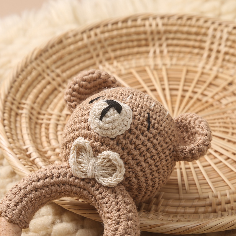 1Pc Baby Wooden Rattle Toys Wo – Baby Products Rabbit recenzja i cena