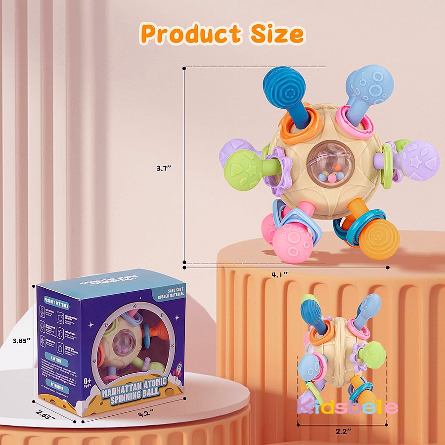 Newborn Infant Shake Grab Spin – Baby Products For Newborn recenzja i cena