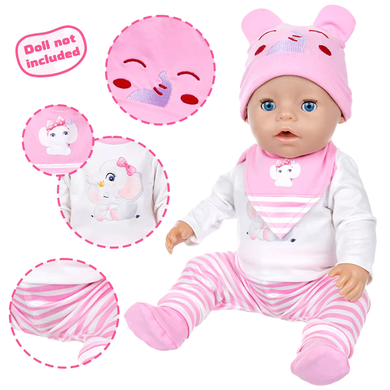 Doll Clothes Set for 16-18Inch – Baby Products Trending recenzja i cena