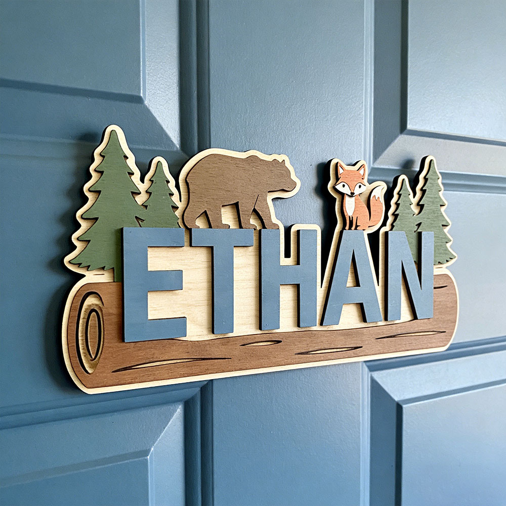Woodland Forest Animal Persona – Baby Gate Stairs recenzja i cena