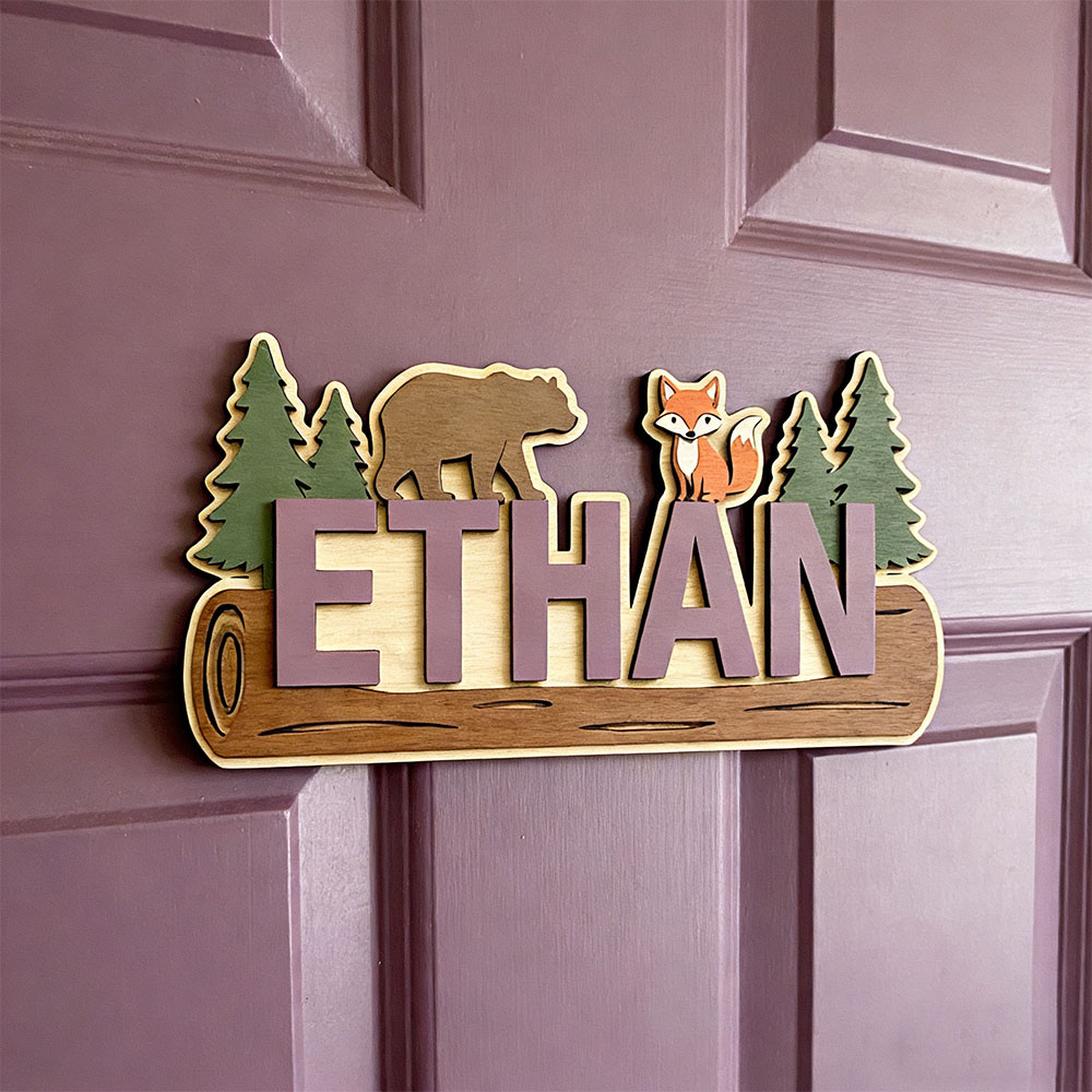 Woodland Forest Animal Persona – Baby Gate Stairs recenzja i cena