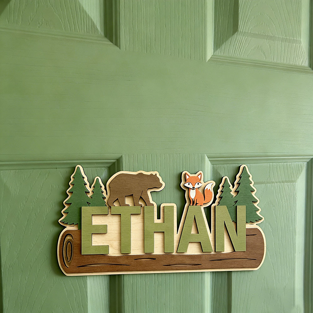 Woodland Forest Animal Persona – Baby Gate Stairs recenzja i cena