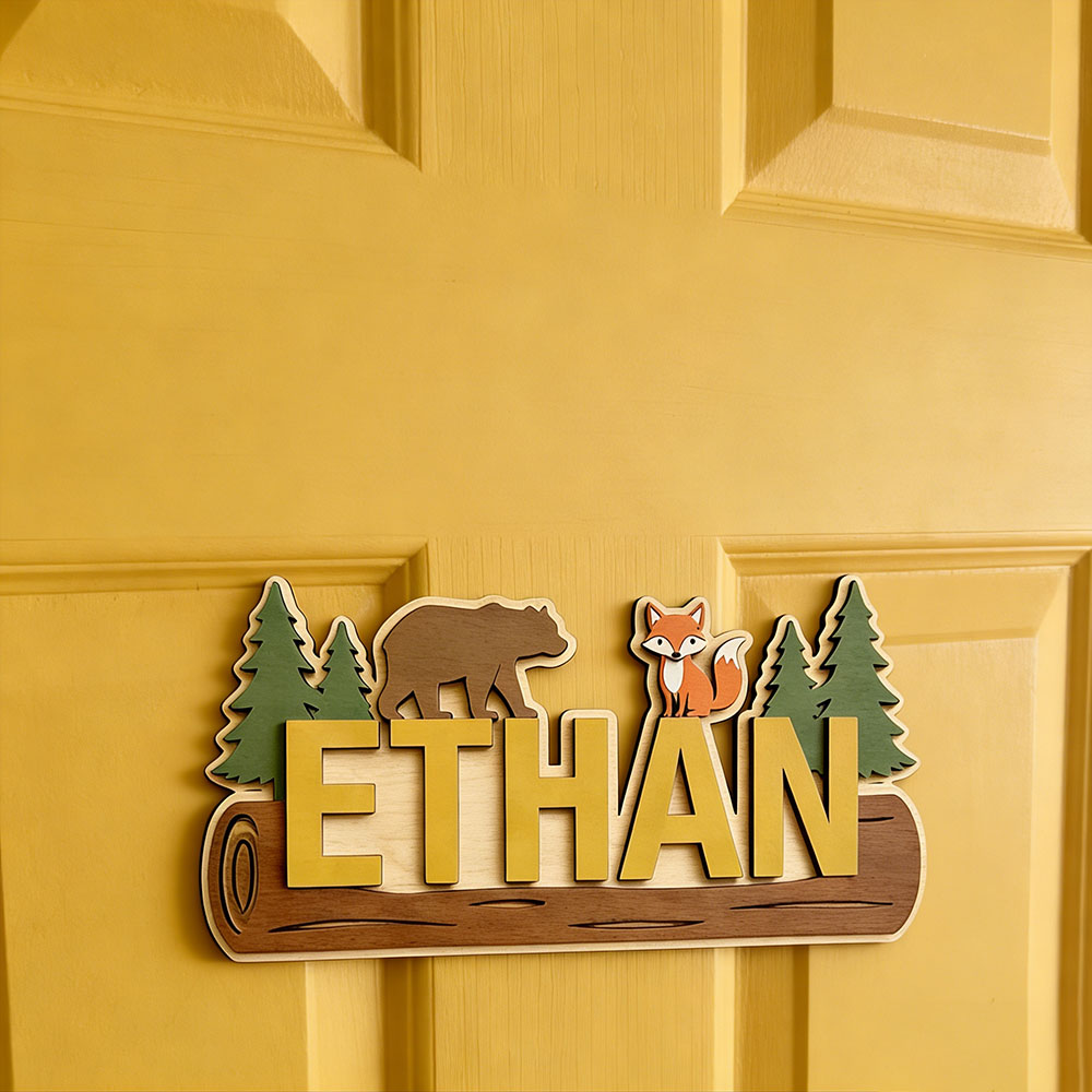 Woodland Forest Animal Persona – Baby Gate Stairs recenzja i cena