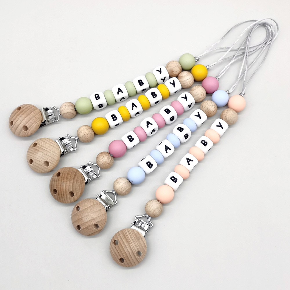 Custom Name Pacifier Clips Cha – Baby Products Toys recenzja i cena