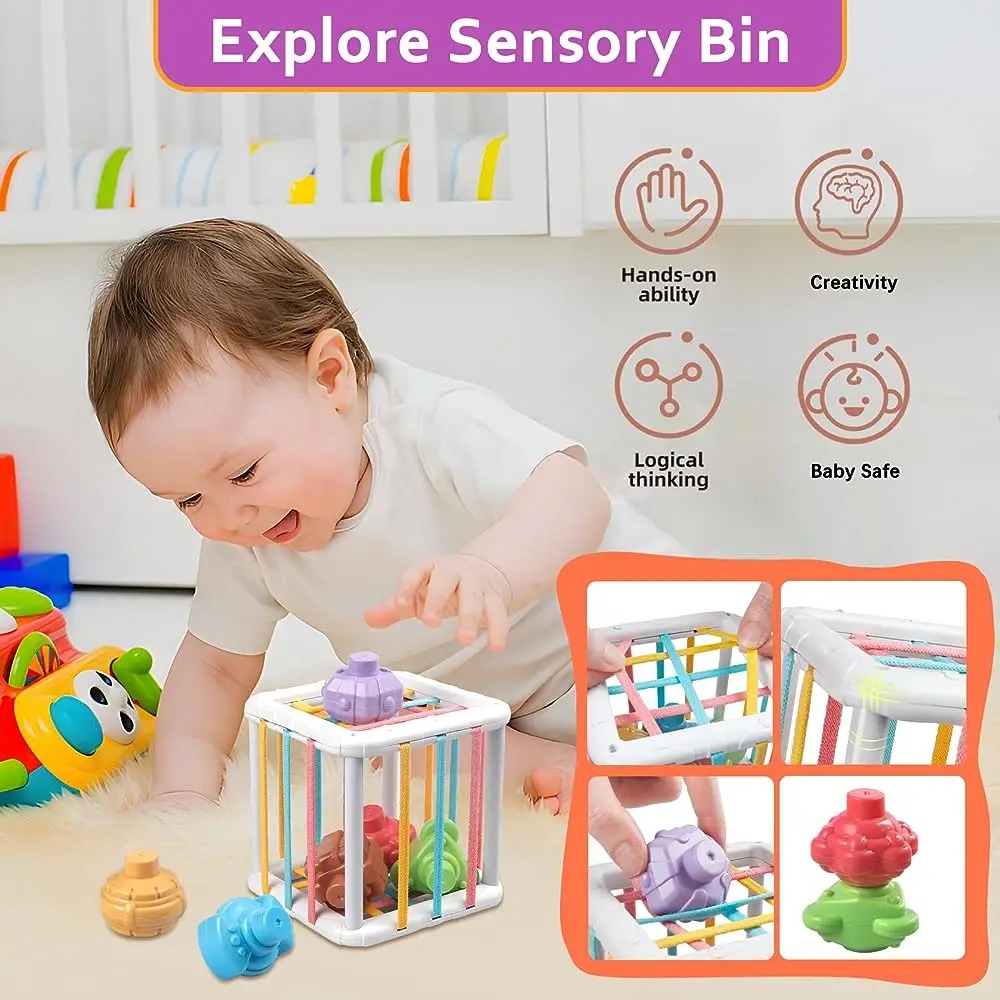 Rainbow Colorful Montessori Sh – Baby Products Toys recenzja i cena