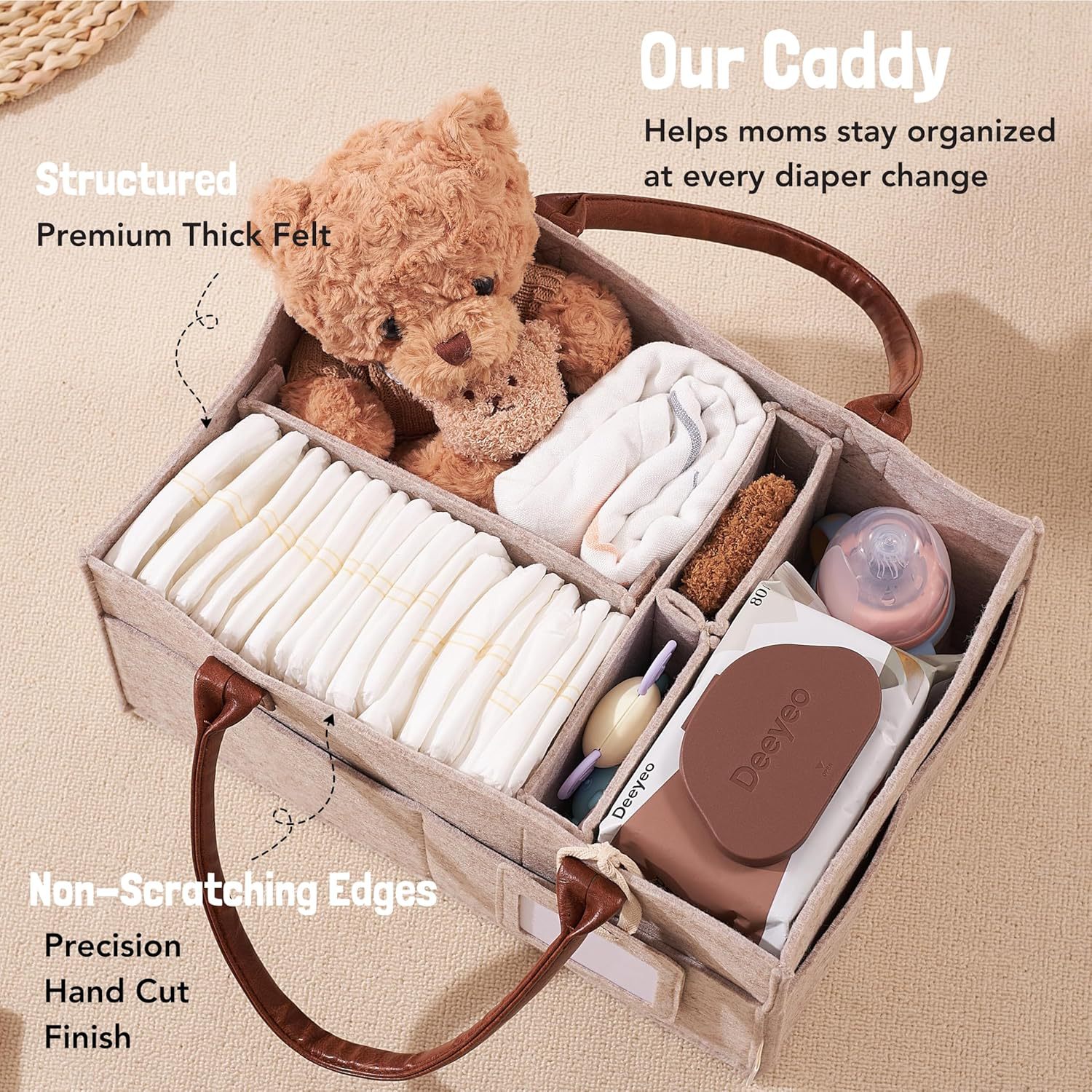 Baby Felt Storage Nursery Orga – Baby Products Basket recenzja i cena