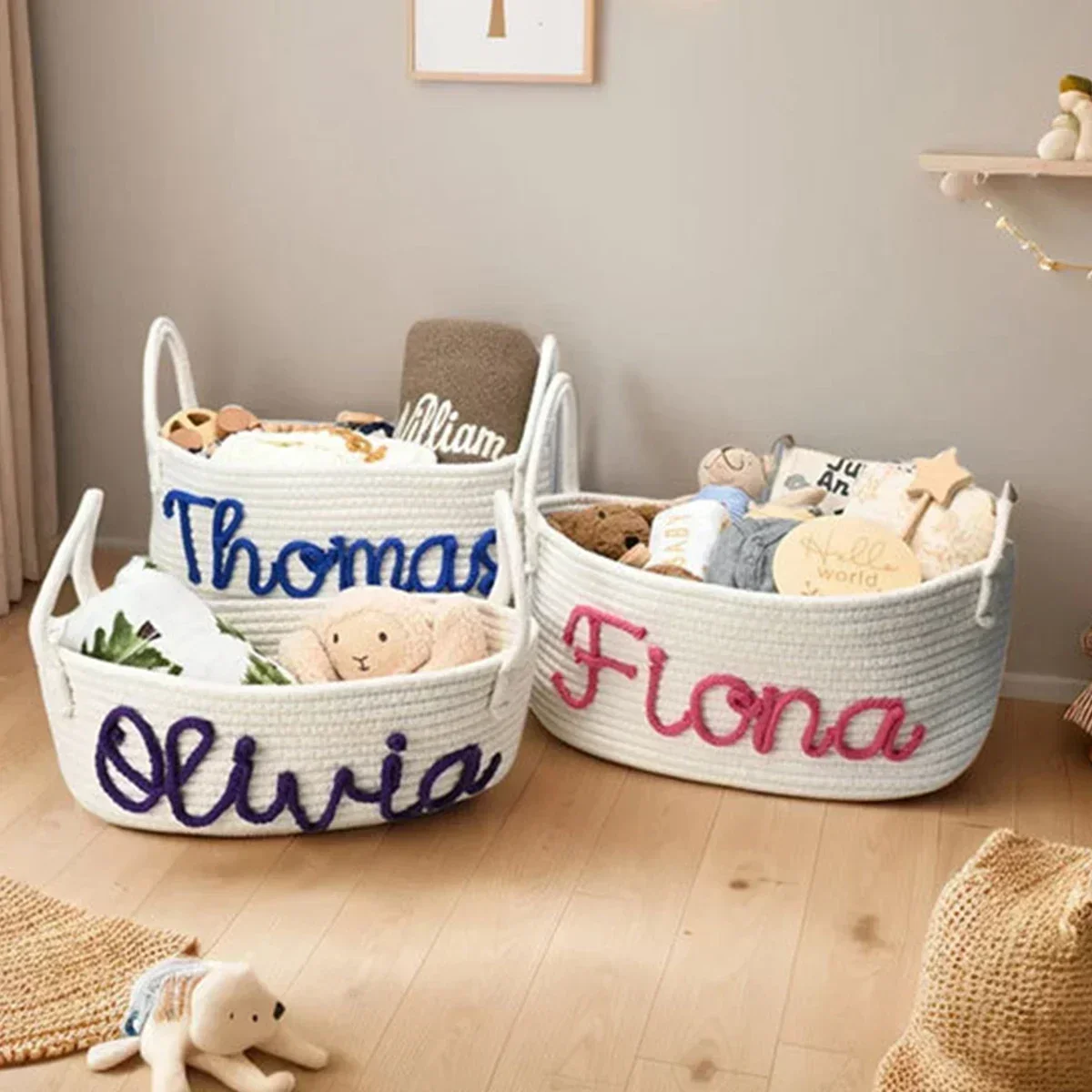 Custom Newborn Name Basket, Ba – Baby Products Basket recenzja i cena