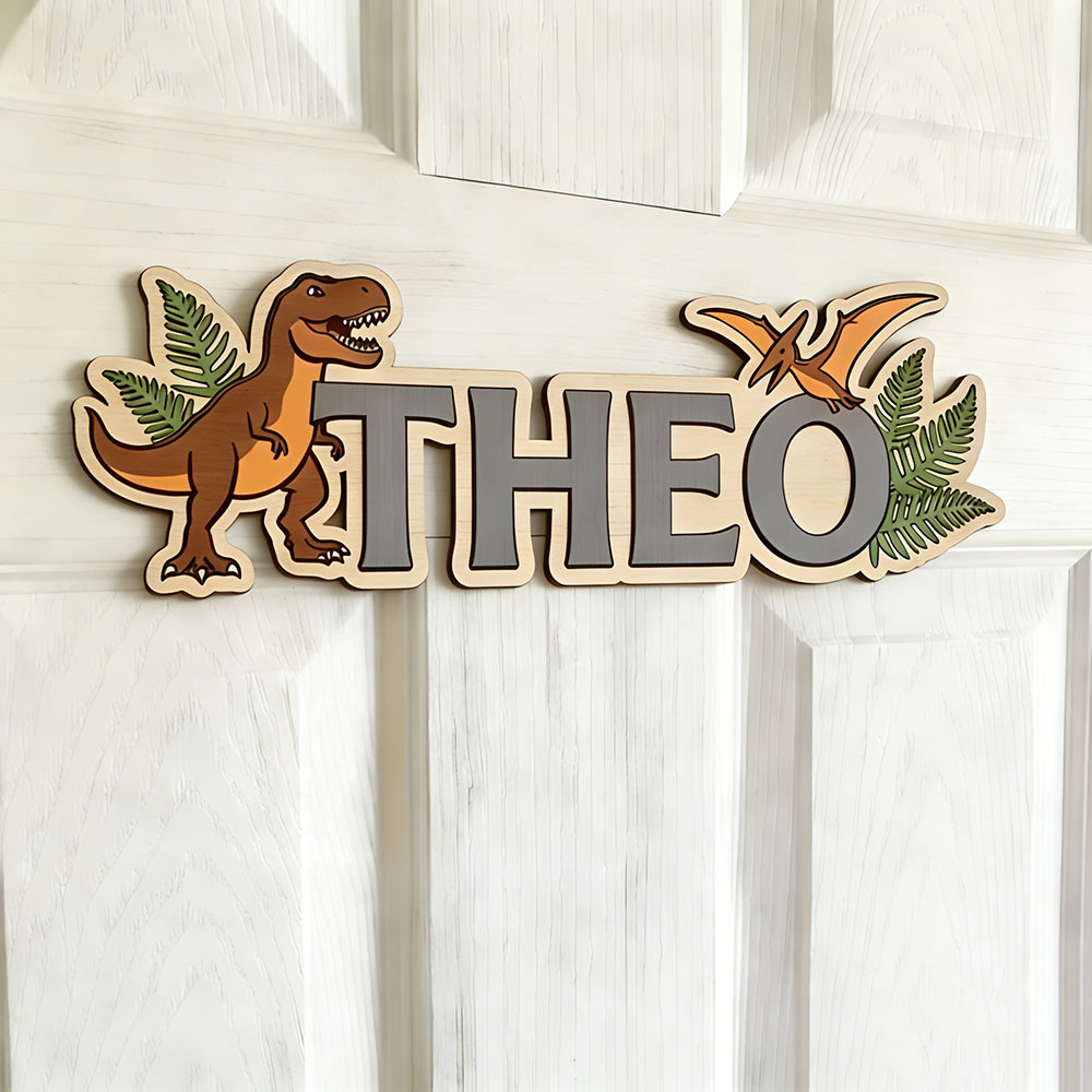 Personalized Dinosaur Name Sig – Baby Gate Stairs recenzja i cena