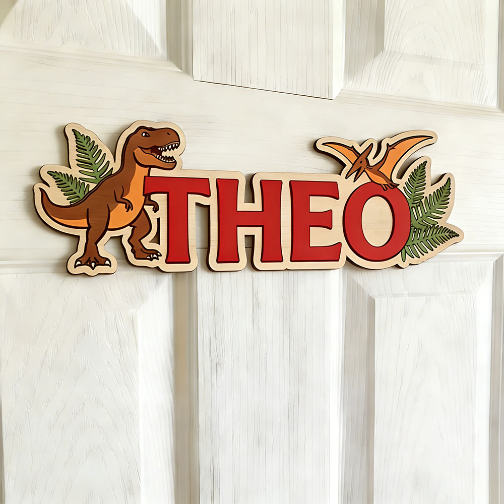 Personalized Dinosaur Name Sig – Baby Gate Stairs recenzja i cena