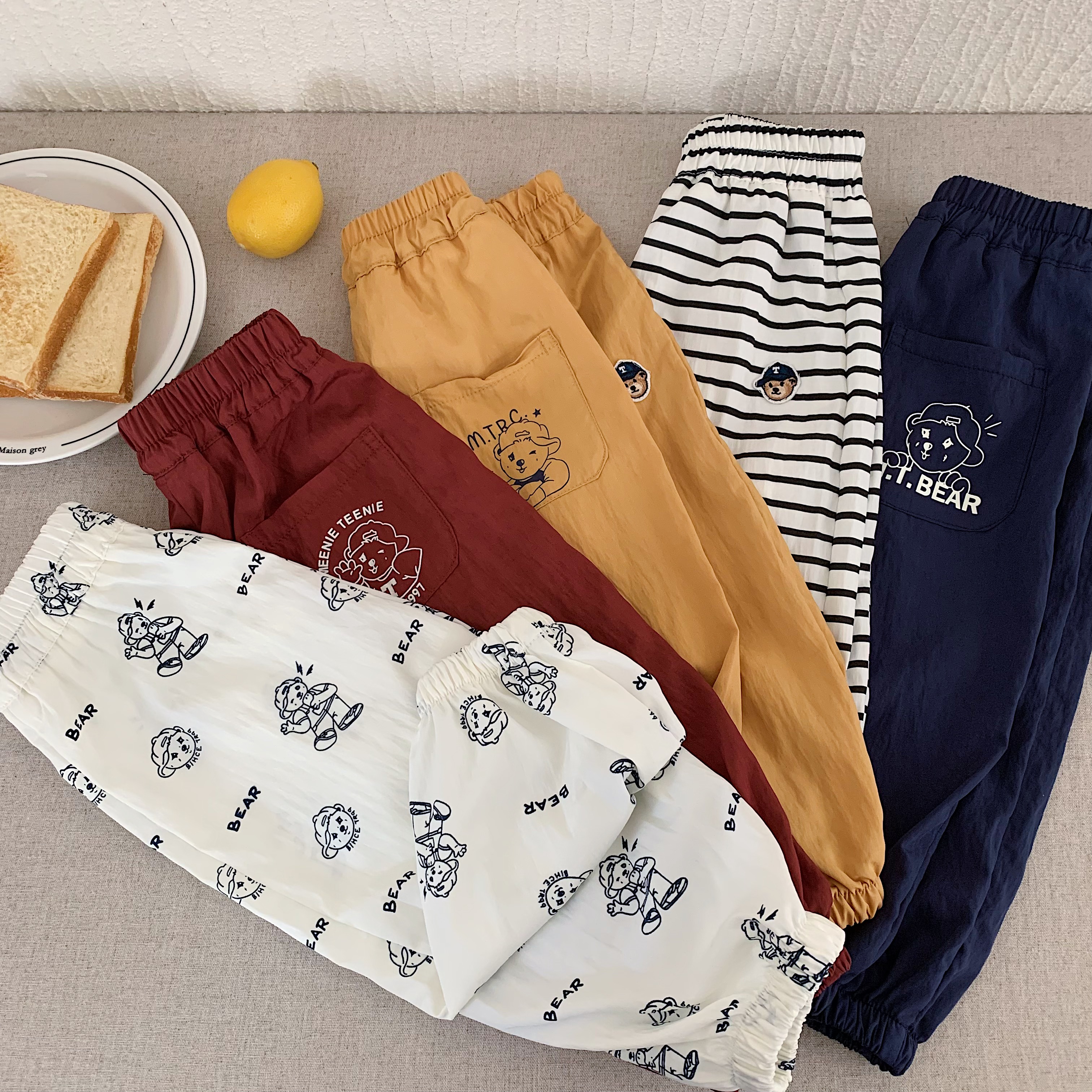 Children's pants summer new pr – Baby Products Teddy Bear recenzja i cena