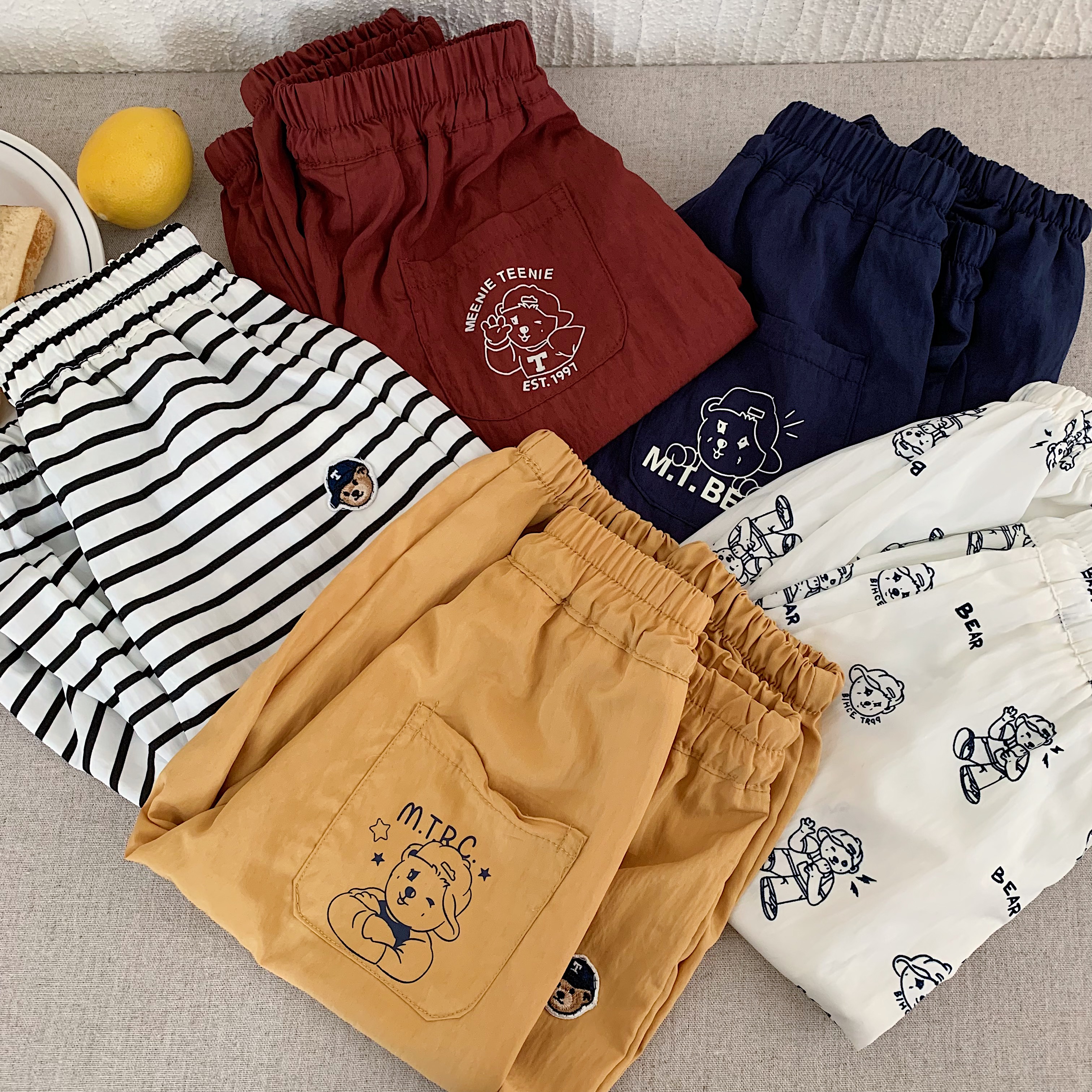 Children's pants summer new pr – Baby Products Teddy Bear recenzja i cena
