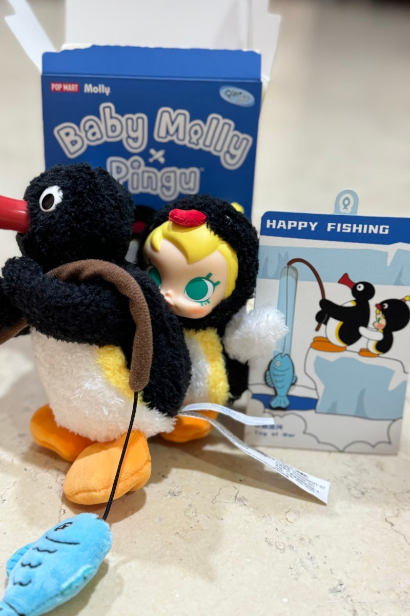 POP MART Baby Molly X Pingu Ha – Baby Products Toys recenzja i cena