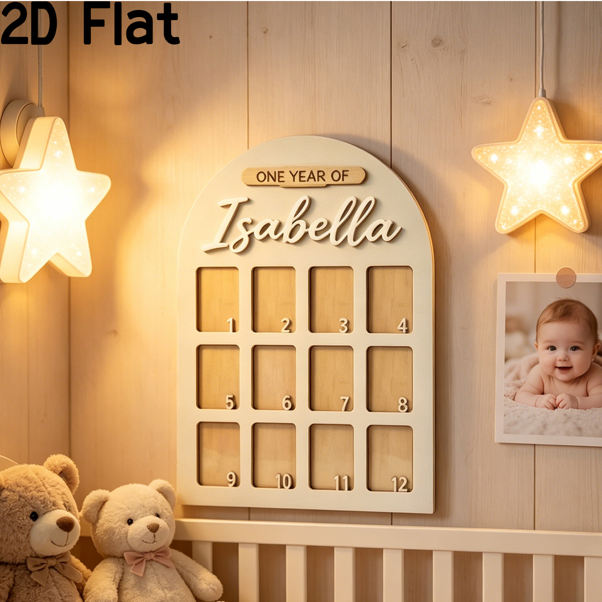 1Pc Custom Photo Record Board  – Baby Gate Stairs recenzja i cena