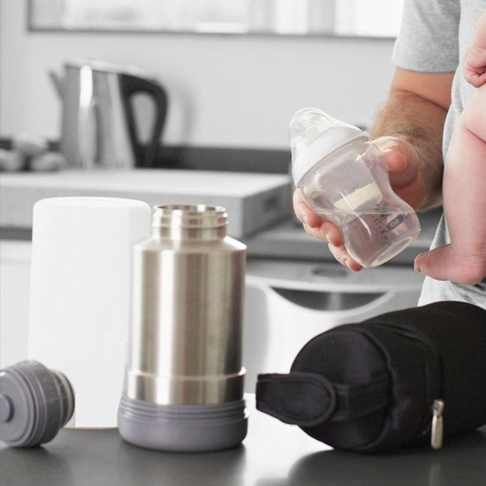 Anti-Shock Milk Warmer Bottle  – Portable Bottle Warmer recenzja i cena
