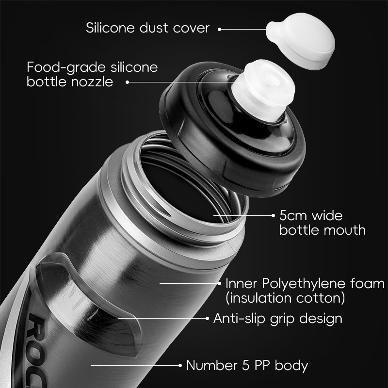 ROCKBROS Cycling Water Bottle  – Portable Bottle Warmer recenzja i cena