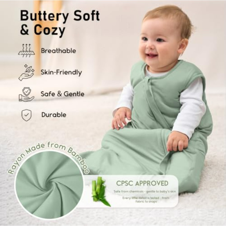 Yoofoss Rayon Made from Bamboo – Baby Sleep Sack recenzja i cena