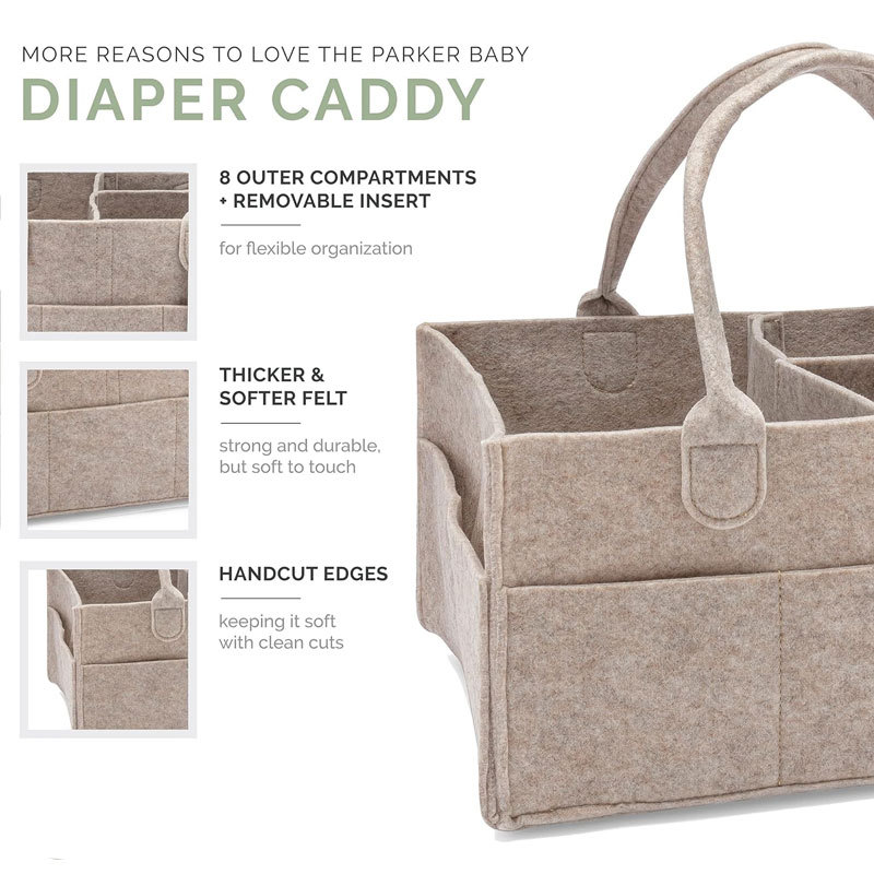 Diaper Caddy - Nursery Storage – Baby Products Basket recenzja i cena