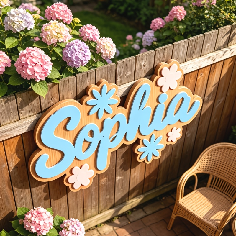 Personalized Floral Themed Nam – Baby Gate Stairs recenzja i cena