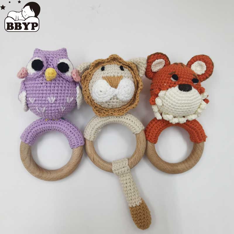 1PC Rabbit Tiger Lion Crochet  – Baby Products Rabbit recenzja i cena