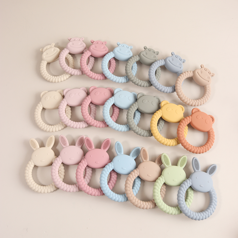 Cute Animal Silicone Teether B – Baby Products Rabbit recenzja i cena