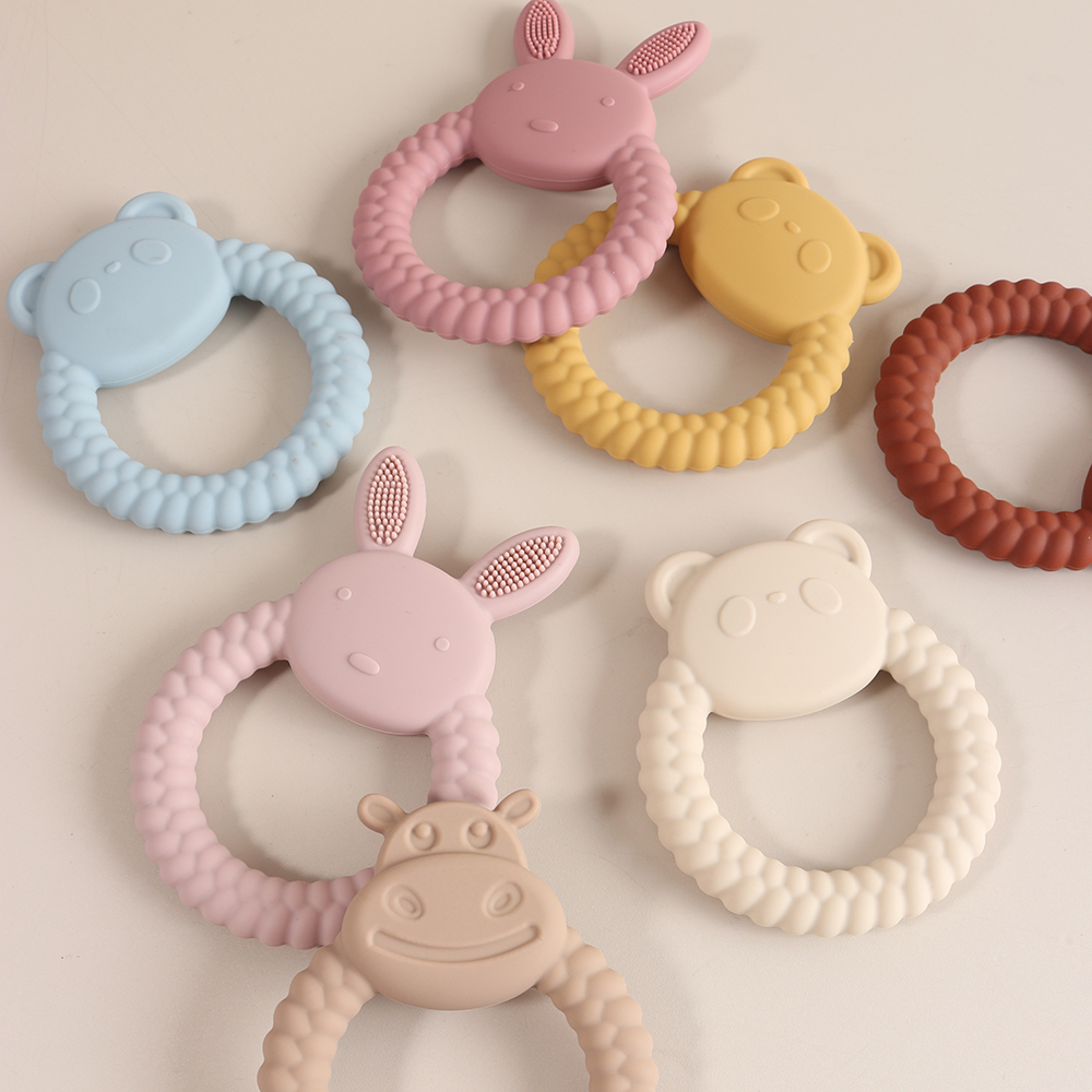 Cute Animal Silicone Teether B – Baby Products Rabbit recenzja i cena
