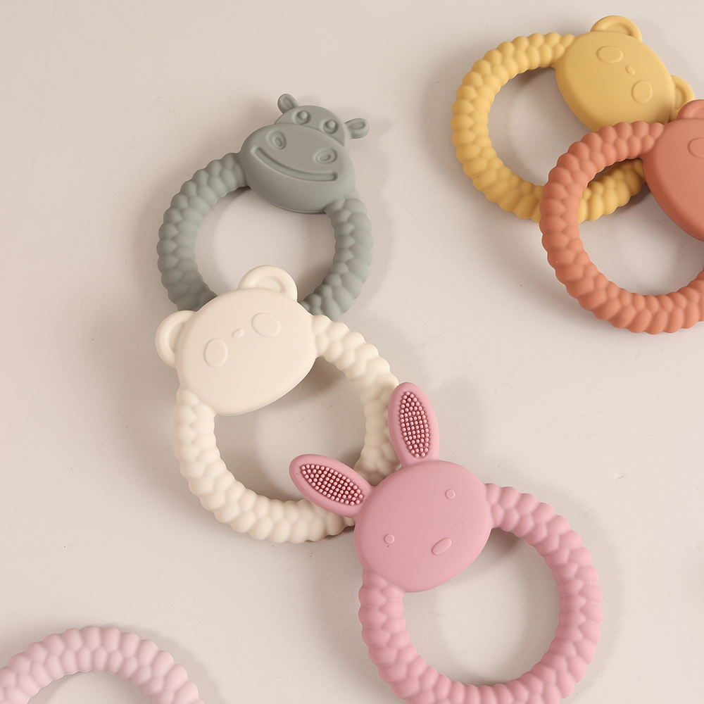 Cute Animal Silicone Teether B – Baby Products Rabbit recenzja i cena
