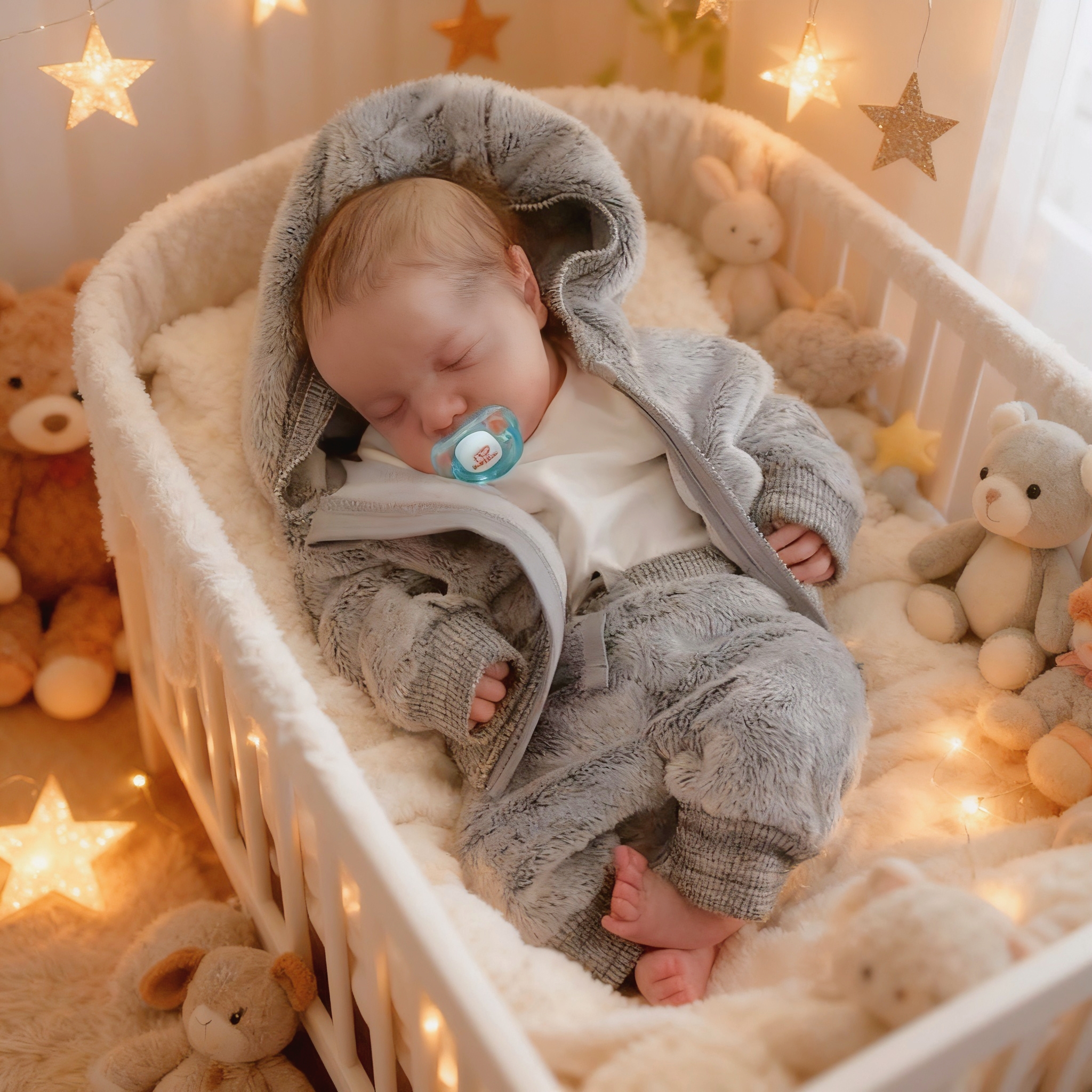 NPK 19-Inch Levi Lifelike Rebo – Baby Products For Newborn recenzja i cena