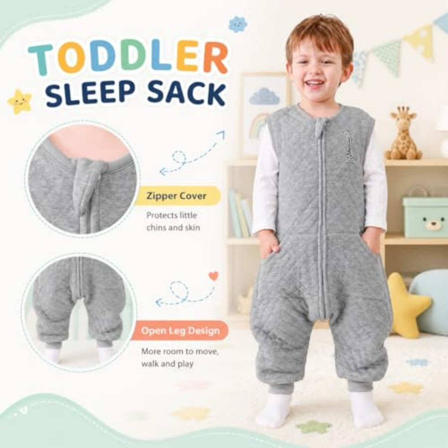 HOMEAL Toddler Sleep Sack with – Baby Sleep Sack recenzja i cena