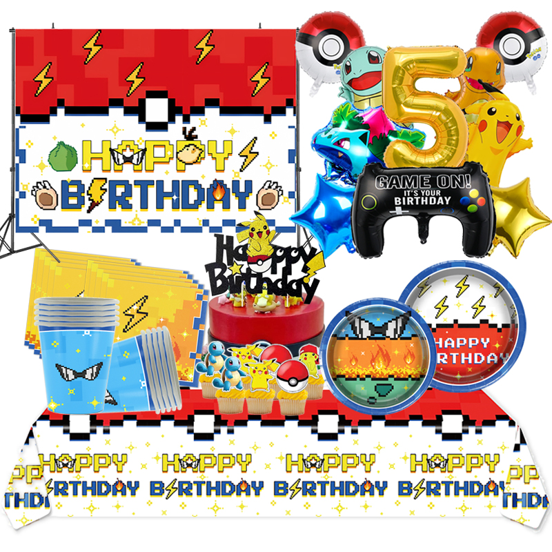 Pikachu Balloon Birthday Party – Baby Products Pictures recenzja i cena